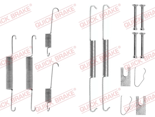Accessory Kit, brake shoes